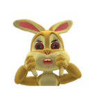 キュートなうさぎ3D（個別スタンプ：20）