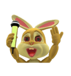 キュートなうさぎ3D（個別スタンプ：31）
