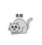 ねこの口癖（個別スタンプ：8）