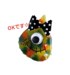 カラフルモンスター☆のスタンプ。monster（個別スタンプ：2）