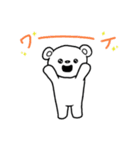 安っぽいクマの日常。（個別スタンプ：9）