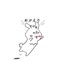 使える日常会話withうさぎ？（個別スタンプ：19）