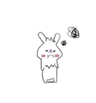 使える日常会話withうさぎ？（個別スタンプ：22）