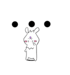 使える日常会話withうさぎ？（個別スタンプ：24）