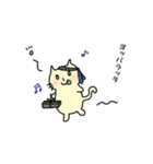 ぺろにゃんのつごう（体調不良）（個別スタンプ：23）