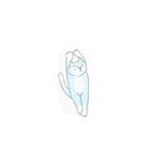 パステルカラーねこ（個別スタンプ：7）