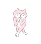 パステルカラーねこ（個別スタンプ：9）