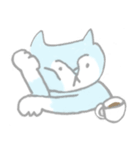 パステルカラーねこ（個別スタンプ：10）
