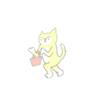 パステルカラーねこ（個別スタンプ：13）