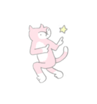 パステルカラーねこ（個別スタンプ：14）