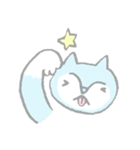 パステルカラーねこ（個別スタンプ：17）