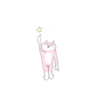 パステルカラーねこ（個別スタンプ：18）