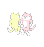 パステルカラーねこ（個別スタンプ：20）