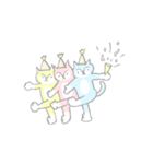 パステルカラーねこ（個別スタンプ：29）