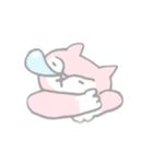 パステルカラーねこ（個別スタンプ：32）