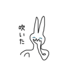 ニートのウサギさん絵文字コメント付き40個（個別スタンプ：15）