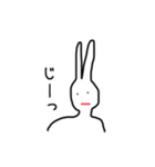 ニートのウサギさん絵文字コメント付き40個（個別スタンプ：29）