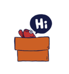 かわいいベタのアホン（個別スタンプ：2）