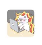 肥えた猫 "bbang-nyangg"（個別スタンプ：6）
