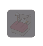 肥えた猫 "bbang-nyangg"（個別スタンプ：24）