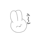狂気のうさぴょん（個別スタンプ：2）
