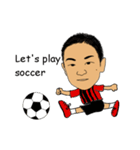 サッカー少年へ捧ぐ（個別スタンプ：1）