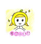 yuzuちゃんスタンプ（個別スタンプ：28）