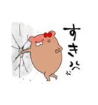 推しラブ -赤-（個別スタンプ：2）