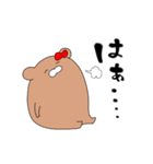 推しラブ -赤-（個別スタンプ：3）