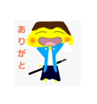 プリン侍（個別スタンプ：4）