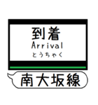 南大阪線 長野線 道明寺線 駅名 シンプル（個別スタンプ：28）