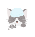 可愛い猫とこどもたちのスタンプ（個別スタンプ：5）