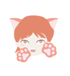 可愛い猫とこどもたちのスタンプ（個別スタンプ：25）