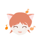 可愛い猫とこどもたちのスタンプ（個別スタンプ：32）