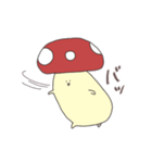 ゆかいなきのこスタンプ（個別スタンプ：20）