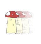 ゆかいなきのこスタンプ（個別スタンプ：27）