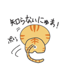 語尾が「にゅま」の猫（個別スタンプ：5）