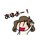 女子スタンプ1（個別スタンプ：1）