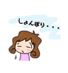 女子スタンプ1（個別スタンプ：3）