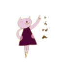 カラフルneko 2（個別スタンプ：9）