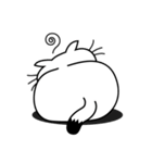 ねことんとん 白猫の気持ち01（個別スタンプ：30）