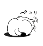 ねことんとん 白猫の気持ち01（個別スタンプ：35）