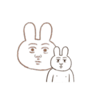 心ここに在らずなウサギ（個別スタンプ：19）