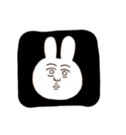 心ここに在らずなウサギ（個別スタンプ：28）