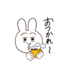 心ここに在らずなウサギ（個別スタンプ：40）