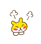 黄色いハムちゃんスタンプ（個別スタンプ：7）