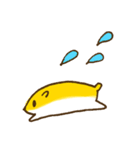 黄色いハムちゃんスタンプ（個別スタンプ：15）
