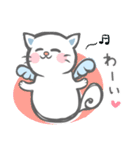 面白ねこ 日常会話♪ねこてん。（個別スタンプ：16）