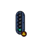 鉄道信号機スタンプ（個別スタンプ：1）