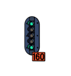 鉄道信号機スタンプ（個別スタンプ：2）